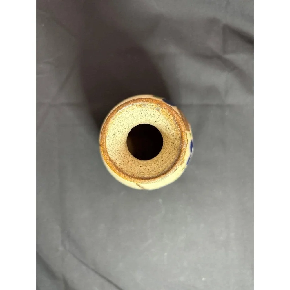 Tonala Mexican Folk Art Pottery Vase‎